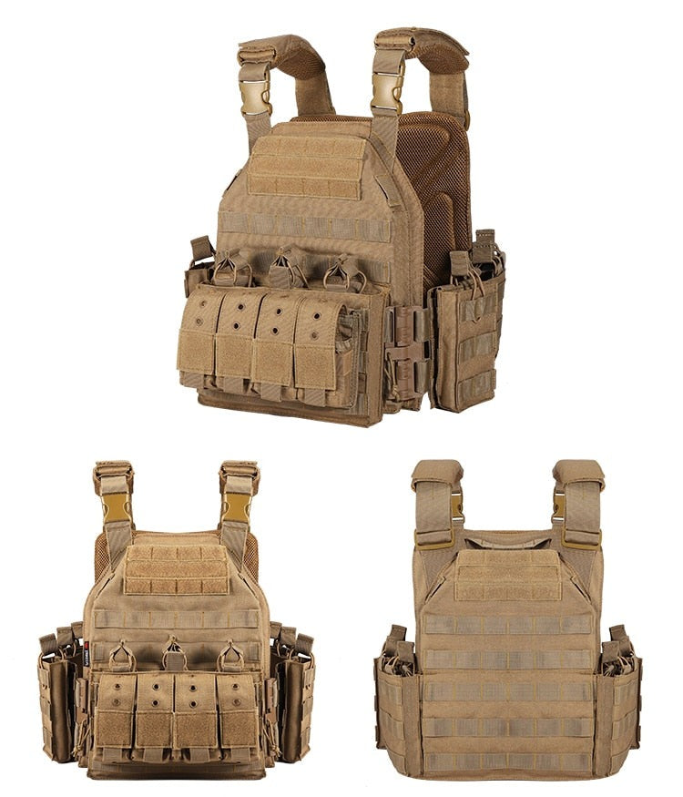 Nylon Plate Carrier Tactical Vest