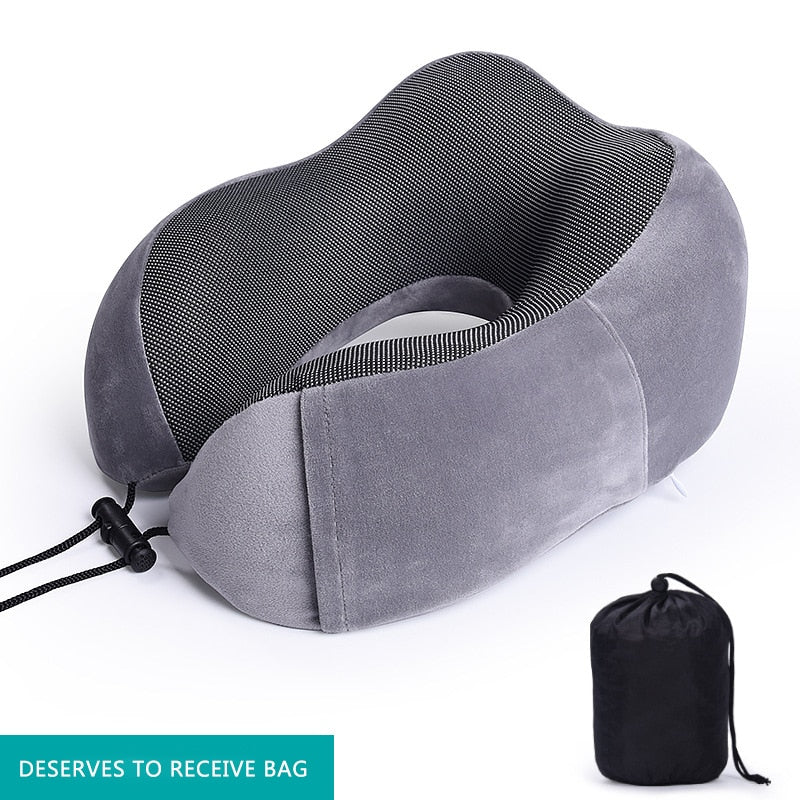 Car U Shaped Memory Foam Neck Pillows