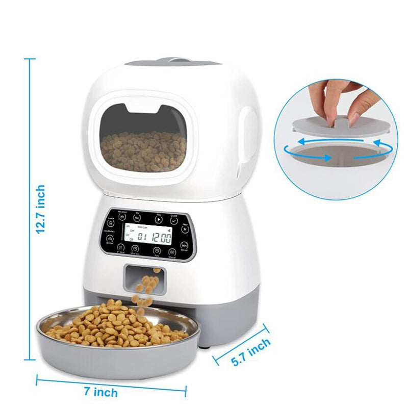 Automatic Pet Smart Food Dispenser