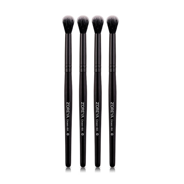 Black Makeup Brushes Set