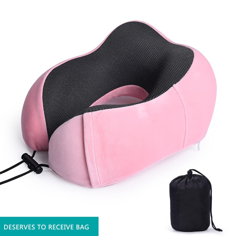 Car U Shaped Memory Foam Neck Pillows