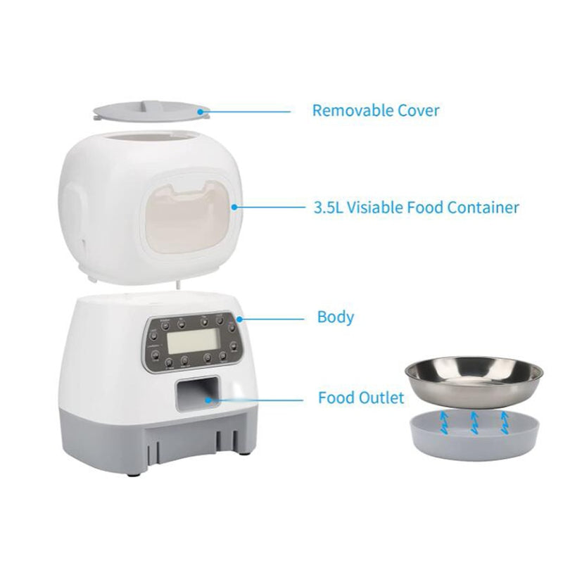 Automatic Pet Smart Food Dispenser