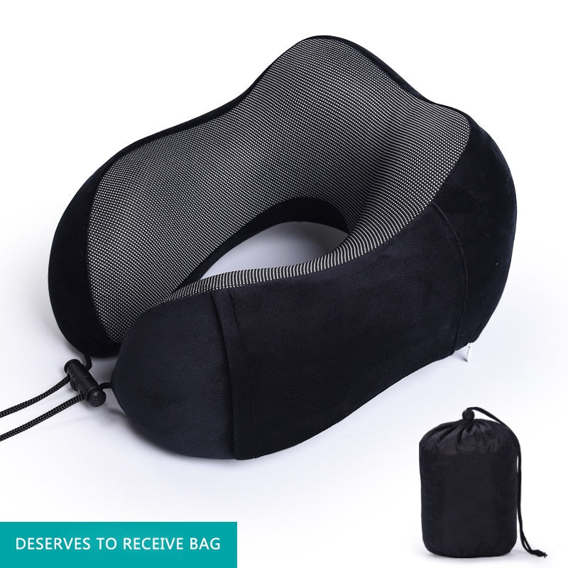 Car U Shaped Memory Foam Neck Pillows