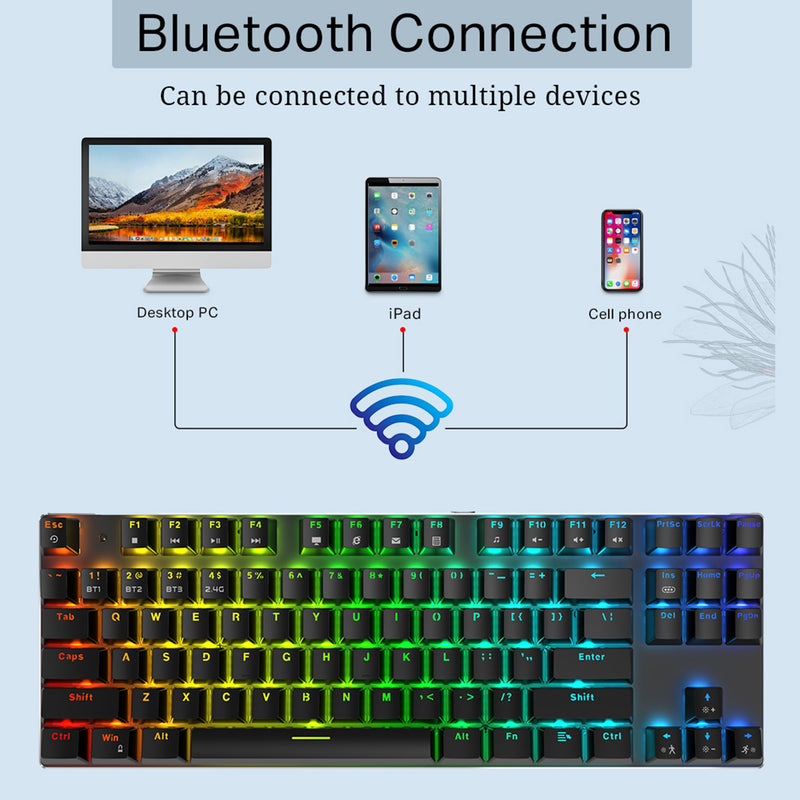 Gaming Mechanical Bluetooth Keyboard