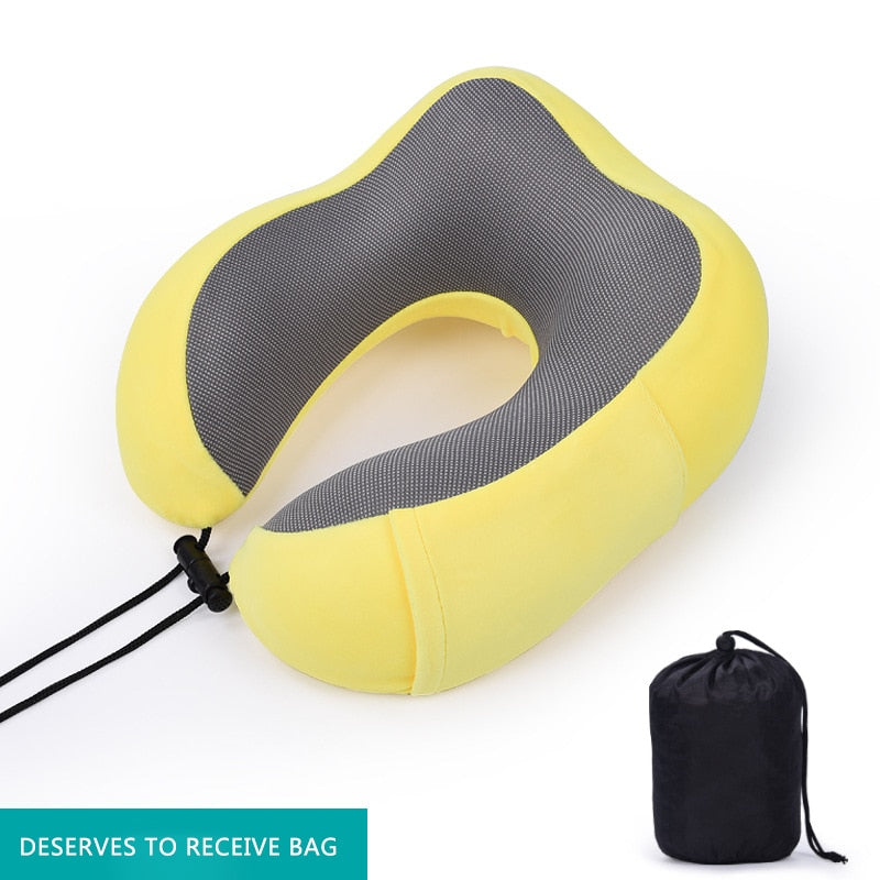 Car U Shaped Memory Foam Neck Pillows