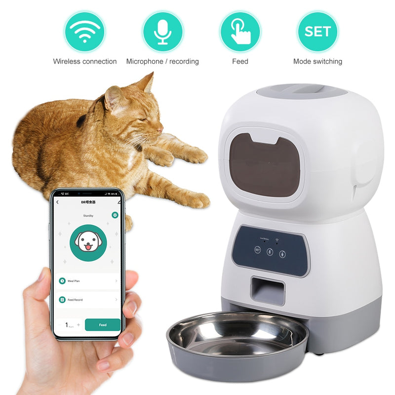 Automatic Pet Smart Food Dispenser