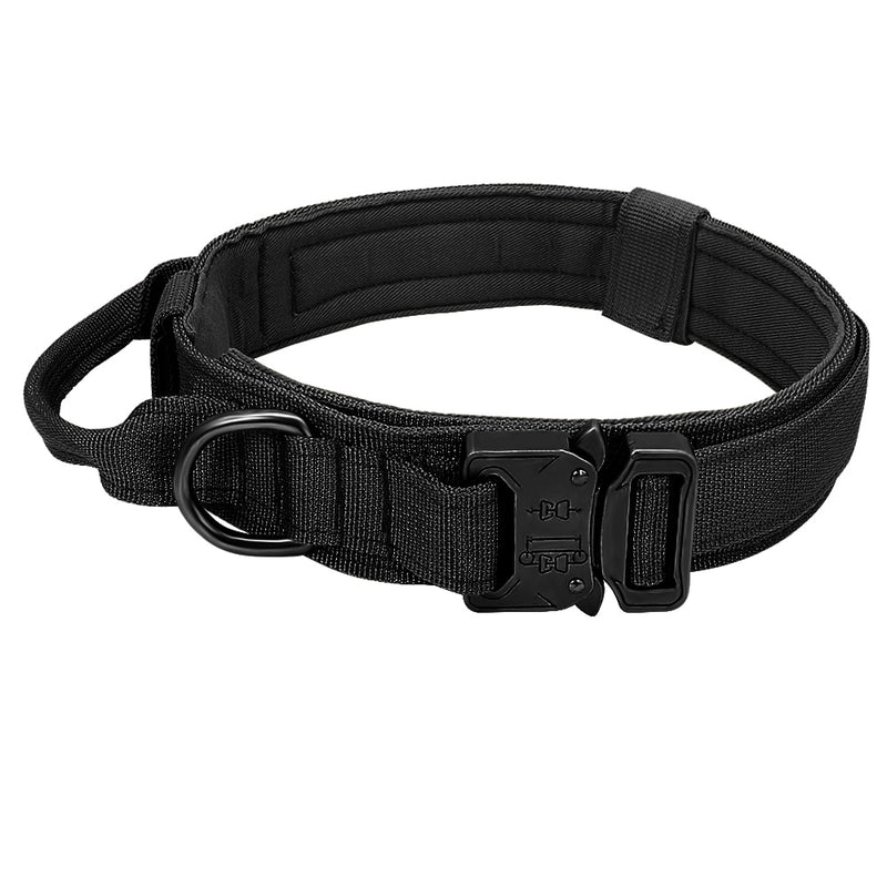 Nylon Tactical Dog Harness Collar