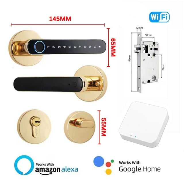 Biometric Fingerprint Smart Door Lock