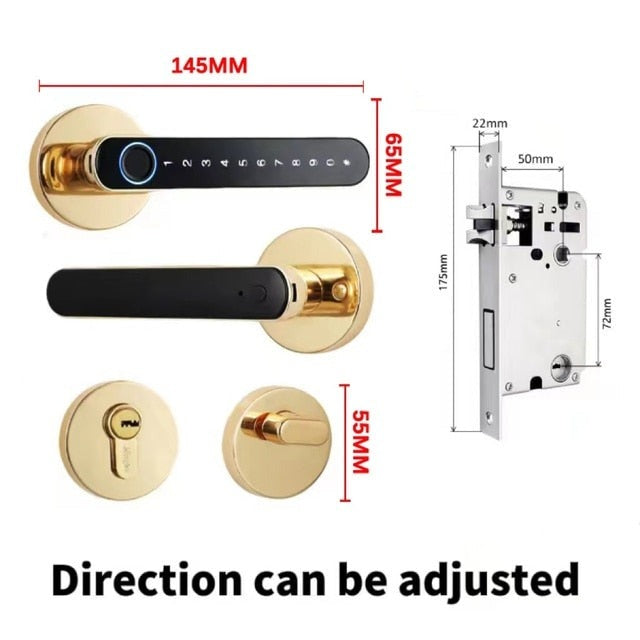 Biometric Fingerprint Smart Door Lock