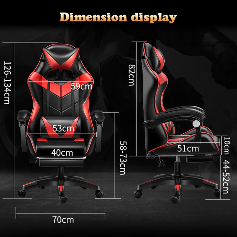 Computer Gaming Chair Adjustable